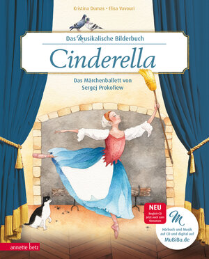 Buchcover Cinderella (Das musikalische Bilderbuch mit CD im Buch und zum Streamen) | Kristina Dumas | EAN 9783219119435 | ISBN 3-219-11943-3 | ISBN 978-3-219-11943-5