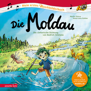 Buchcover Die Moldau (Mein erstes Musikbilderbuch mit CD und zum Streamen) | Marko Simsa | EAN 9783219120394 | ISBN 3-219-12039-3 | ISBN 978-3-219-12039-4