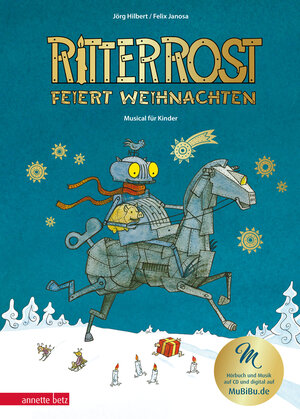 Buchcover Ritter Rost 7: Ritter Rost feiert Weihnachten - Mit Goldfolie und weihnachtlicher Überraschung im Buch | Jörg Hilbert | EAN 9783219120561 | ISBN 3-219-12056-3 | ISBN 978-3-219-12056-1