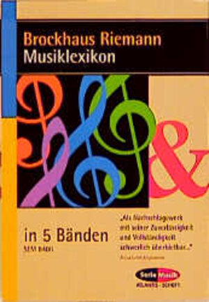 Buchcover Brockhaus Riemann Musiklexikon  | EAN 9783254084002 | ISBN 3-254-08400-4 | ISBN 978-3-254-08400-2