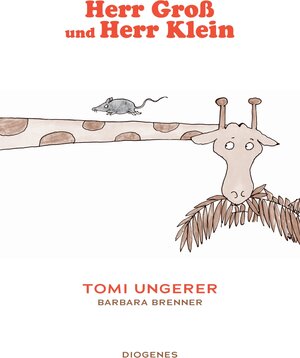 Buchcover Herr Groß und Herr Klein | Tomi Ungerer | EAN 9783257013245 | ISBN 3-257-01324-8 | ISBN 978-3-257-01324-5