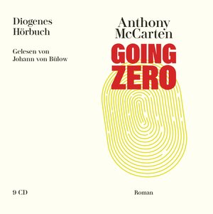 Buchcover Going Zero | Anthony McCarten | EAN 9783257804485 | ISBN 3-257-80448-2 | ISBN 978-3-257-80448-5