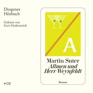 Buchcover Allmen und Herr Weynfeldt | Martin Suter | EAN 9783257804560 | ISBN 3-257-80456-3 | ISBN 978-3-257-80456-0