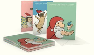 Buchcover Weihnachtskarten (10 Ex) | Loriot | EAN 9783257889871 | ISBN 3-257-88987-9 | ISBN 978-3-257-88987-1