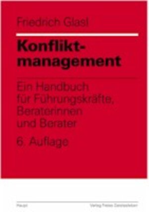 Buchcover Selbsthilfe in Konflikten | Friedrich Glasl | EAN 9783258059013 | ISBN 3-258-05901-2 | ISBN 978-3-258-05901-3