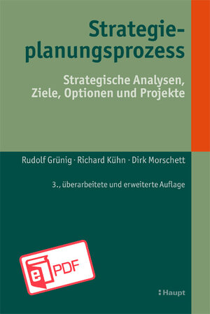 Buchcover Strategieplanungsprozess | Rudolf Grünig | EAN 9783258482446 | ISBN 3-258-48244-6 | ISBN 978-3-258-48244-6