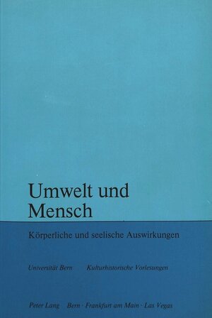 Buchcover Umwelt und Mensch  | EAN 9783261030290 | ISBN 3-261-03029-1 | ISBN 978-3-261-03029-0