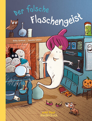 Buchcover 10 kleine Burggespenster - Der falsche Flaschengeist | Britta Nonnast | EAN 9783280035634 | ISBN 3-280-03563-5 | ISBN 978-3-280-03563-4