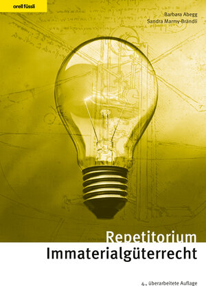 Buchcover Repetitorium Immaterialgüterrecht | Barbara Abegg | EAN 9783280094839 | ISBN 3-280-09483-6 | ISBN 978-3-280-09483-9