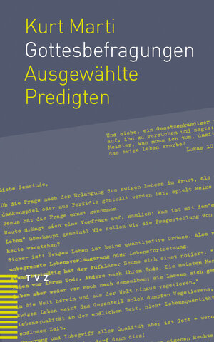 Buchcover Gottesbefragungen | Kurt Marti | EAN 9783290183462 | ISBN 3-290-18346-7 | ISBN 978-3-290-18346-2