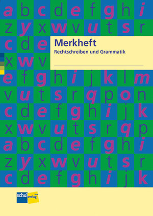 Buchcover Merkheft Rechtschreiben und Grammatik | Annamarie Inderbitzin | EAN 9783292003614 | ISBN 3-292-00361-X | ISBN 978-3-292-00361-4