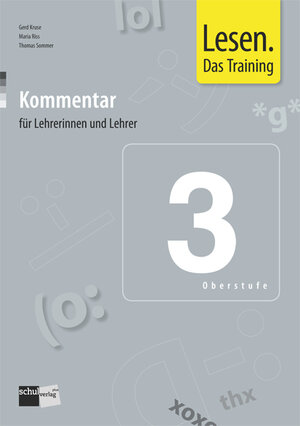 Buchcover Lesen. Das Training 3 (Oberstufe) | Gerd Kruse | EAN 9783292006998 | ISBN 3-292-00699-6 | ISBN 978-3-292-00699-8