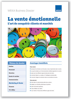 Buchcover La vente émotionnelle | Anne M. Schüller | EAN 9783297005873 | ISBN 3-297-00587-4 | ISBN 978-3-297-00587-3