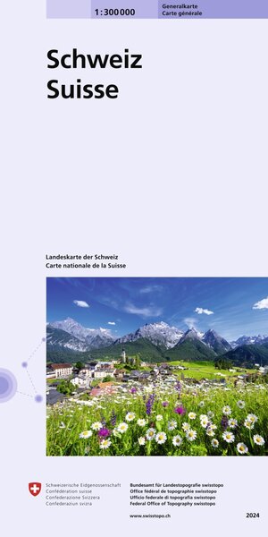 Buchcover Generalkarte der Schweiz 1:300 000  | EAN 9783302000503 | ISBN 3-302-00050-2 | ISBN 978-3-302-00050-3