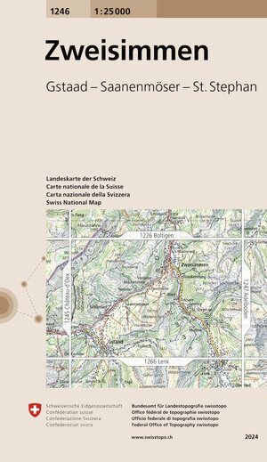 Buchcover 1246 Zweisimmen  | EAN 9783302012469 | ISBN 3-302-01246-2 | ISBN 978-3-302-01246-9