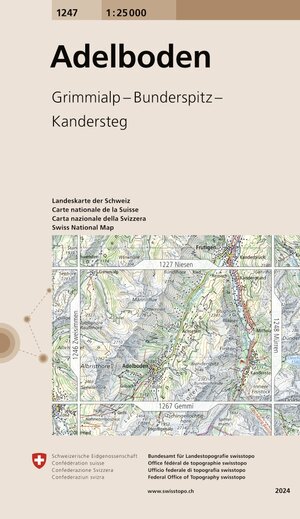 Buchcover 1247 Adelboden  | EAN 9783302012476 | ISBN 3-302-01247-0 | ISBN 978-3-302-01247-6