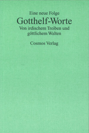 Buchcover Gotthelf-Worte | Jeremias Gotthelf | EAN 9783305000524 | ISBN 3-305-00052-X | ISBN 978-3-305-00052-4