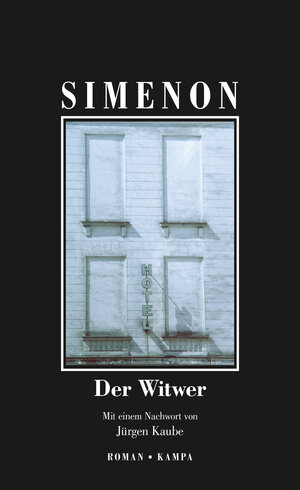 Buchcover Der Witwer | Georges Simenon | EAN 9783311133957 | ISBN 3-311-13395-1 | ISBN 978-3-311-13395-7