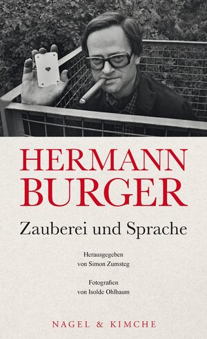 Buchcover Hermann Burger. Zauberei und Sprache  | EAN 9783312012602 | ISBN 3-312-01260-0 | ISBN 978-3-312-01260-2