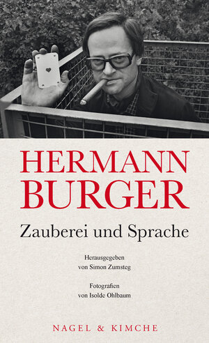 Buchcover Hermann Burger. Zauberei und Sprache  | EAN 9783312012619 | ISBN 3-312-01261-9 | ISBN 978-3-312-01261-9