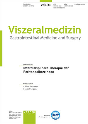 Buchcover Interdisziplinäre Therapie der Peritonealkarzinose  | EAN 9783318023596 | ISBN 3-318-02359-0 | ISBN 978-3-318-02359-6