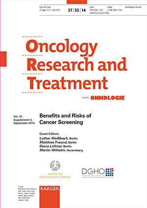 Buchcover Benefits and Risks of Cancer Screening  | EAN 9783318027785 | ISBN 3-318-02778-2 | ISBN 978-3-318-02778-5