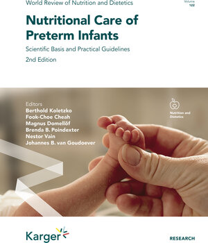 Buchcover Nutritional Care of Preterm Infants  | EAN 9783318066470 | ISBN 3-318-06647-8 | ISBN 978-3-318-06647-0