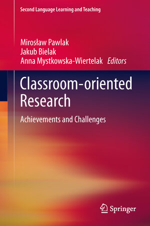Buchcover Classroom-oriented Research | EAN 9783319001876 | ISBN 3-319-00187-6 | ISBN 978-3-319-00187-6