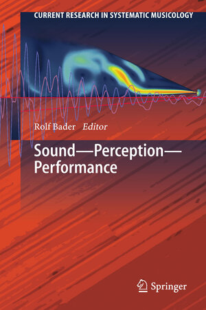 Buchcover Sound - Perception - Performance | EAN 9783319032818 | ISBN 3-319-03281-X | ISBN 978-3-319-03281-8