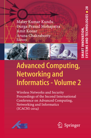 Buchcover Advanced Computing, Networking and Informatics- Volume 2 | EAN 9783319073491 | ISBN 3-319-07349-4 | ISBN 978-3-319-07349-1