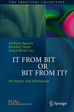 Buchcover It From Bit or Bit From It? | EAN 9783319129464 | ISBN 3-319-12946-5 | ISBN 978-3-319-12946-4