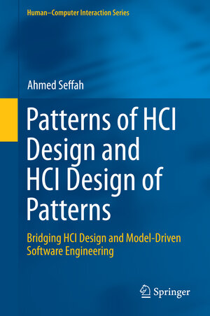 Buchcover Patterns of HCI Design and HCI Design of Patterns | Ahmed Seffah | EAN 9783319156866 | ISBN 3-319-15686-1 | ISBN 978-3-319-15686-6