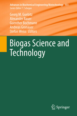 Buchcover Biogas Science and Technology  | EAN 9783319219929 | ISBN 3-319-21992-8 | ISBN 978-3-319-21992-9