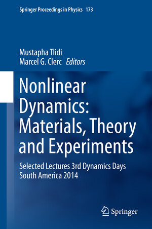 Buchcover Nonlinear Dynamics: Materials, Theory and Experiments | EAN 9783319248691 | ISBN 3-319-24869-3 | ISBN 978-3-319-24869-1