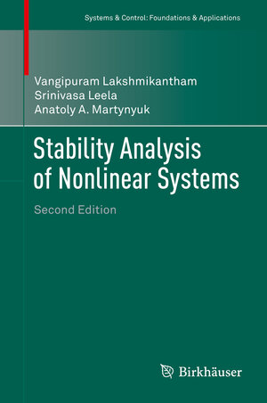 Buchcover Stability Analysis of Nonlinear Systems | Vangipuram Lakshmikantham | EAN 9783319272009 | ISBN 3-319-27200-4 | ISBN 978-3-319-27200-9