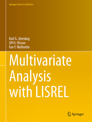 Buchcover Multivariate Analysis with LISREL | Karl G. Jöreskog | EAN 9783319331522 | ISBN 3-319-33152-3 | ISBN 978-3-319-33152-2