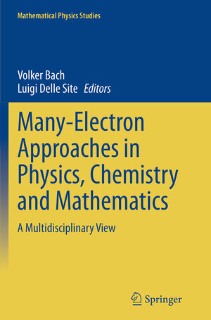 Buchcover Many-Electron Approaches in Physics, Chemistry and Mathematics  | EAN 9783319343044 | ISBN 3-319-34304-1 | ISBN 978-3-319-34304-4