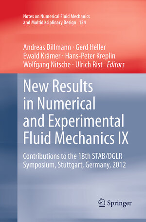 Buchcover New Results in Numerical and Experimental Fluid Mechanics IX  | EAN 9783319353227 | ISBN 3-319-35322-5 | ISBN 978-3-319-35322-7