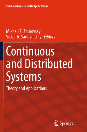Buchcover Continuous and Distributed Systems | EAN 9783319378787 | ISBN 3-319-37878-3 | ISBN 978-3-319-37878-7