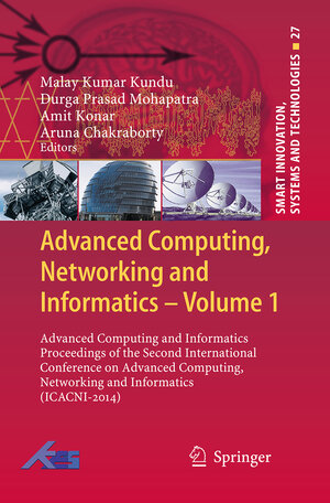 Buchcover Advanced Computing, Networking and Informatics- Volume 1 | EAN 9783319382272 | ISBN 3-319-38227-6 | ISBN 978-3-319-38227-2