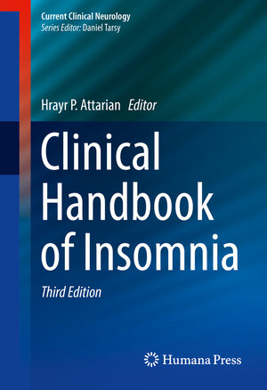 Buchcover Clinical Handbook of Insomnia  | EAN 9783319414003 | ISBN 3-319-41400-3 | ISBN 978-3-319-41400-3