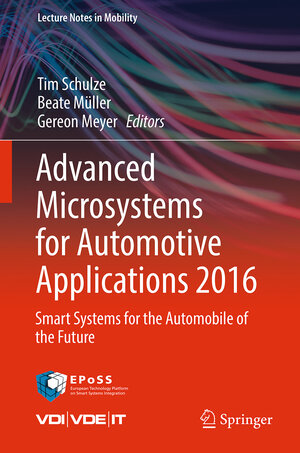 Buchcover Advanced Microsystems for Automotive Applications 2016 | EAN 9783319447650 | ISBN 3-319-44765-3 | ISBN 978-3-319-44765-0