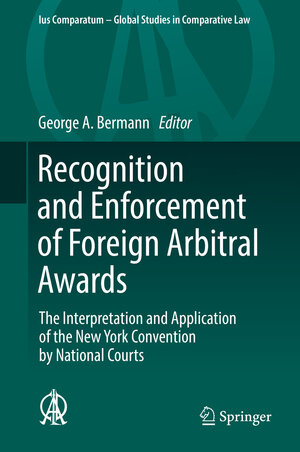 Buchcover Recognition and Enforcement of Foreign Arbitral Awards | EAN 9783319509150 | ISBN 3-319-50915-2 | ISBN 978-3-319-50915-0