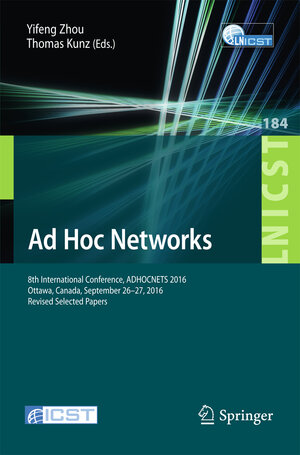 Buchcover Ad Hoc Networks  | EAN 9783319512037 | ISBN 3-319-51203-X | ISBN 978-3-319-51203-7