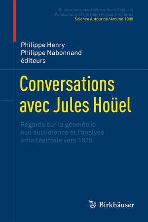 Buchcover Conversations avec Jules Hoüel  | EAN 9783319564029 | ISBN 3-319-56402-1 | ISBN 978-3-319-56402-9
