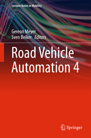 Buchcover Road Vehicle Automation 4 | EAN 9783319609331 | ISBN 3-319-60933-5 | ISBN 978-3-319-60933-1