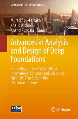 Buchcover Advances in Analysis and Design of Deep Foundations  | EAN 9783319616414 | ISBN 3-319-61641-2 | ISBN 978-3-319-61641-4