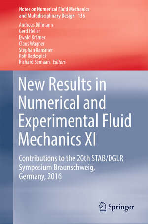Buchcover New Results in Numerical and Experimental Fluid Mechanics XI | EAN 9783319645193 | ISBN 3-319-64519-6 | ISBN 978-3-319-64519-3