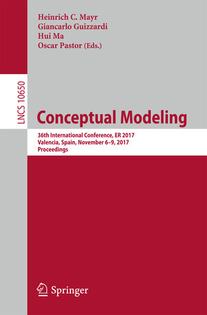 Buchcover Conceptual Modeling  | EAN 9783319699042 | ISBN 3-319-69904-0 | ISBN 978-3-319-69904-2