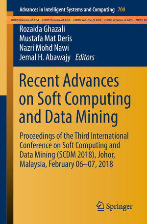 Buchcover Recent Advances on Soft Computing and Data Mining  | EAN 9783319725505 | ISBN 3-319-72550-5 | ISBN 978-3-319-72550-5